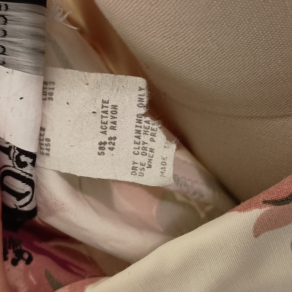 80s Vintage Tropical Dawn Joy Skirt/Blouse Set - Picture 5 of 5